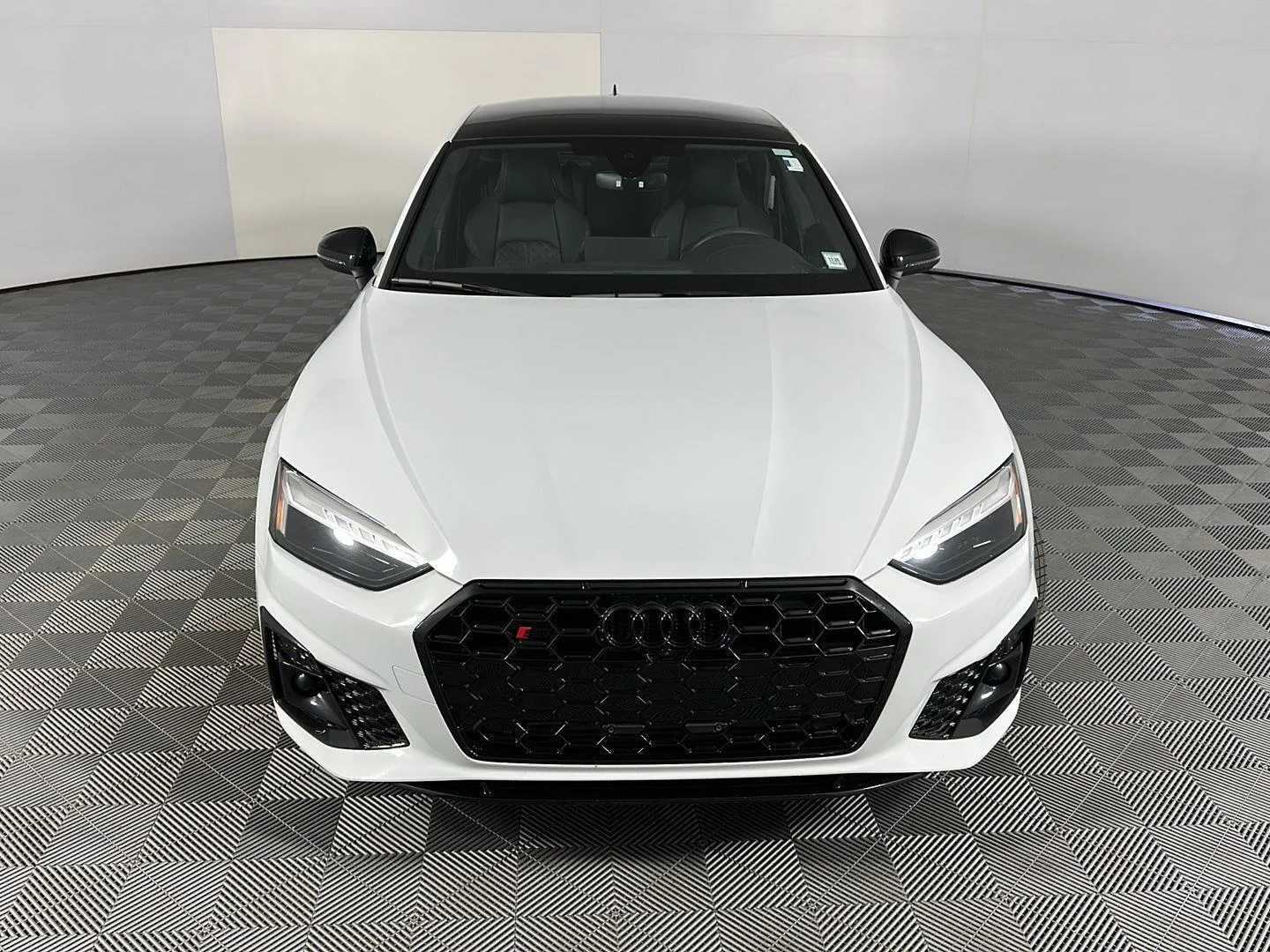 Used 2024 Glacier White Metallic Audi Premium Plus image 2