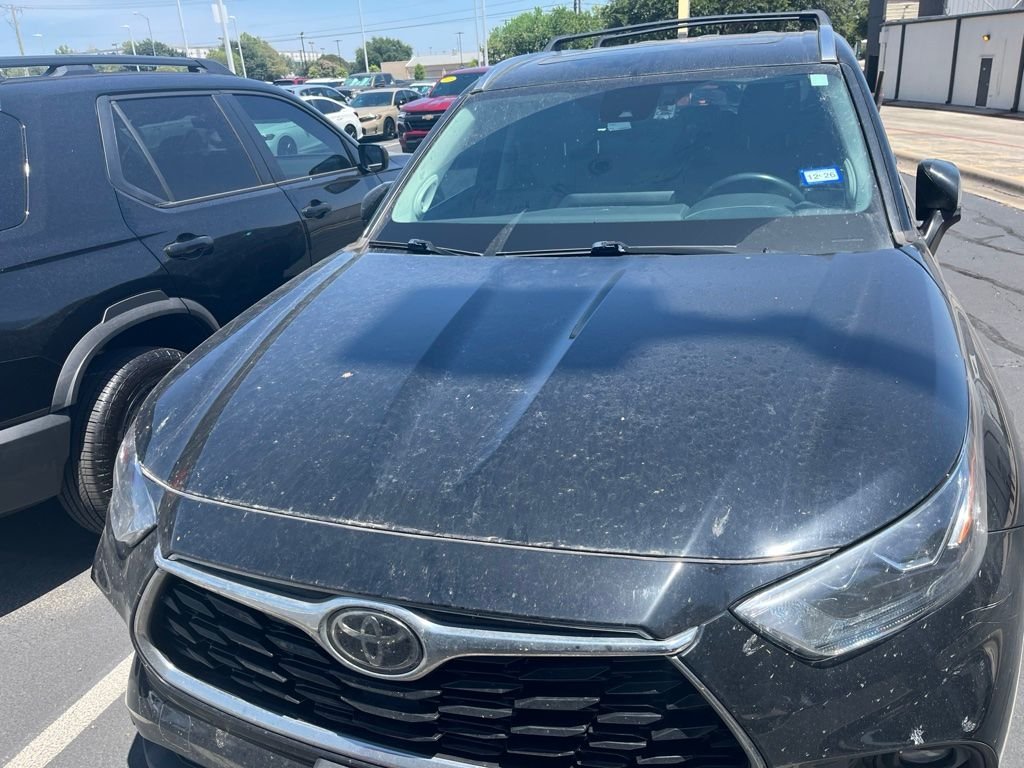 Used 2023 Midnight Black Metallic Toyota XLE image 2