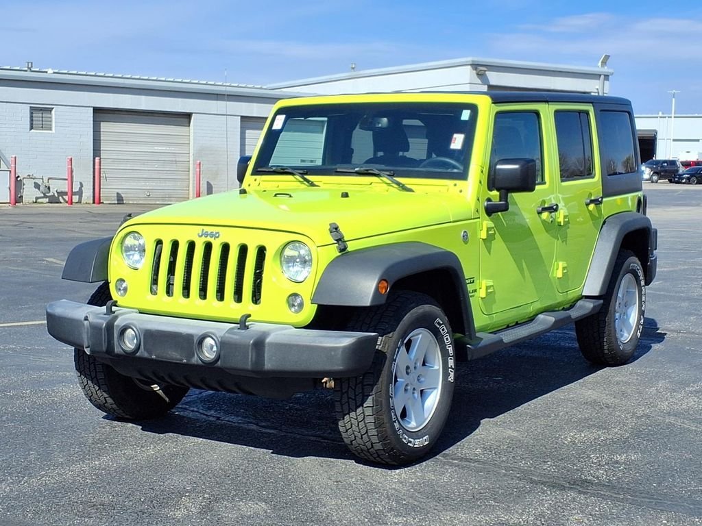 Used 2017 Jeep Wrangler Unlimited Sport S with VIN 1C4BJWDG4HL528084 for sale in Kansas City