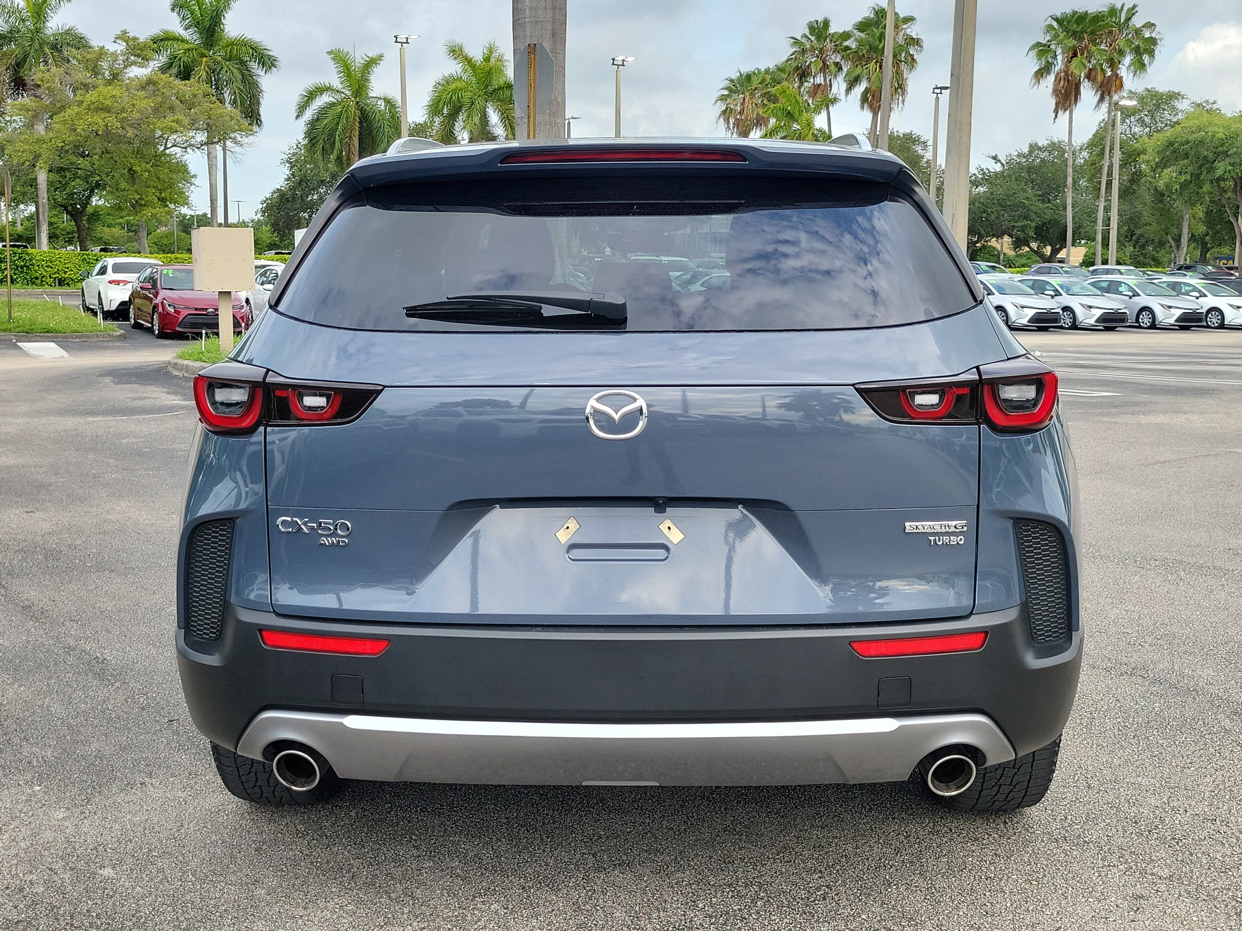 Used 2024 Polymetal Gray Metallic Mazda 2.5 Turbo Meridian Edition image 5
