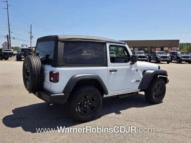 New 2026 Bright White Clear-Coat Exterior Paint Jeep Sport image 9