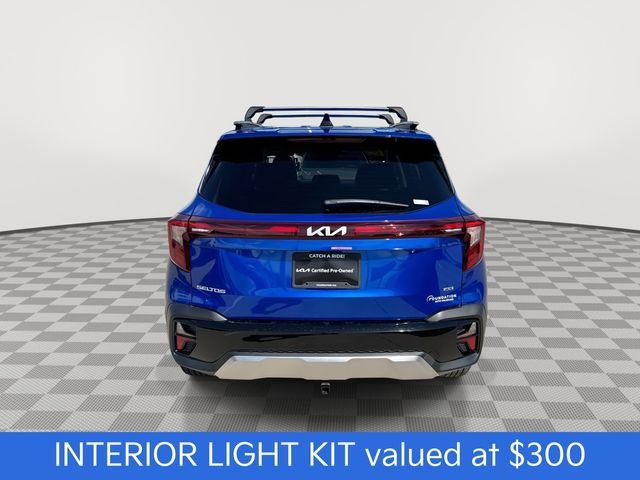 Certified Used 2025 Blue Kia S image 9