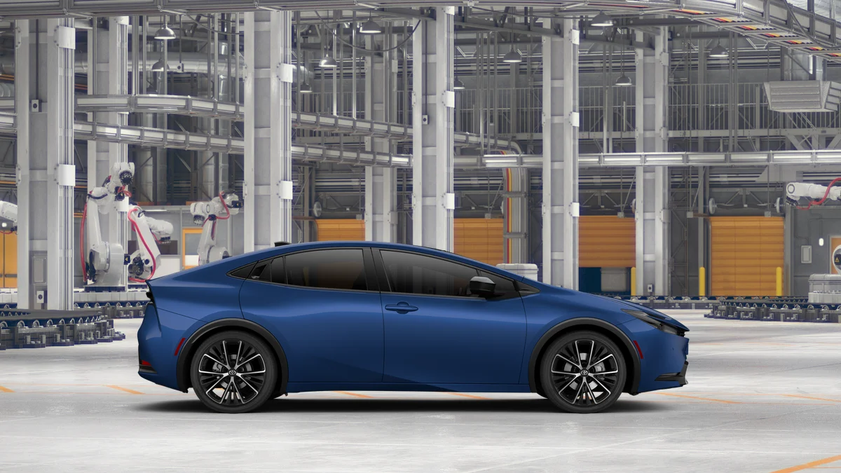 New 2027 Reservoir Blue Toyota XLE image 12