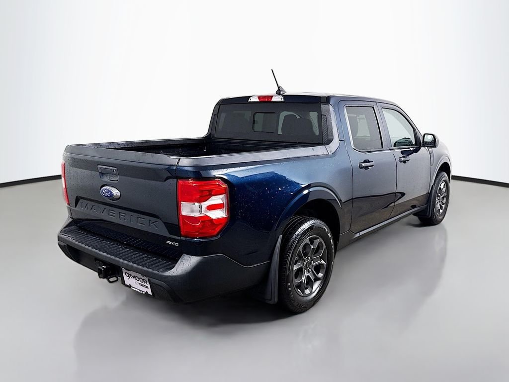 Used 2022 Alto Blue Tinted Clearcoat Metallic Ford XLT image 7