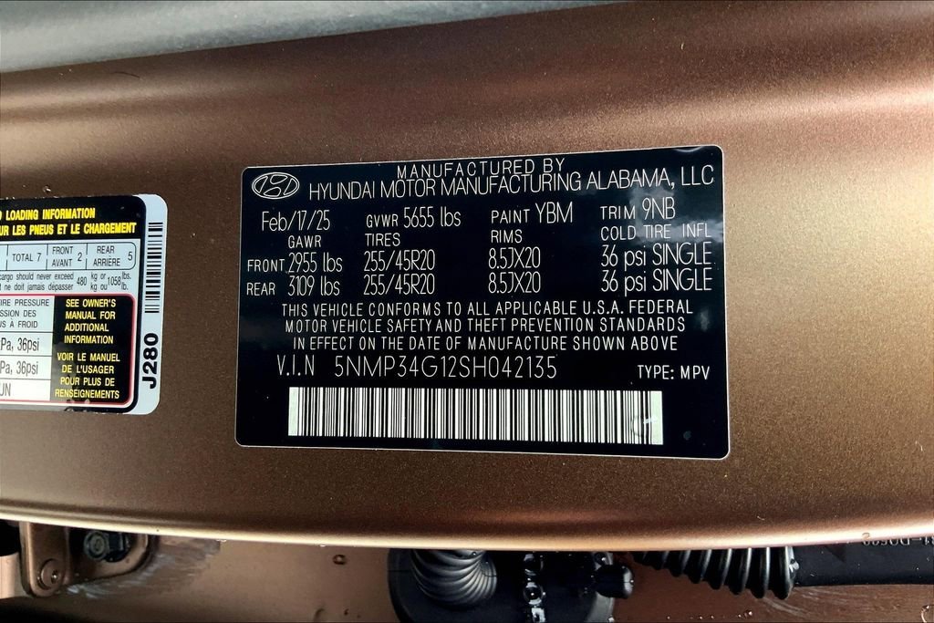 2025 Hyundai Santa Fe Limited - Photo 21