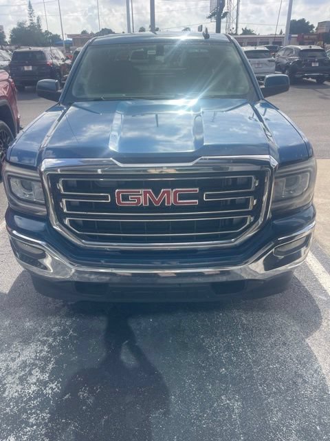 Used 2016 STONE BLUE METALLIC GMC SLE image 2