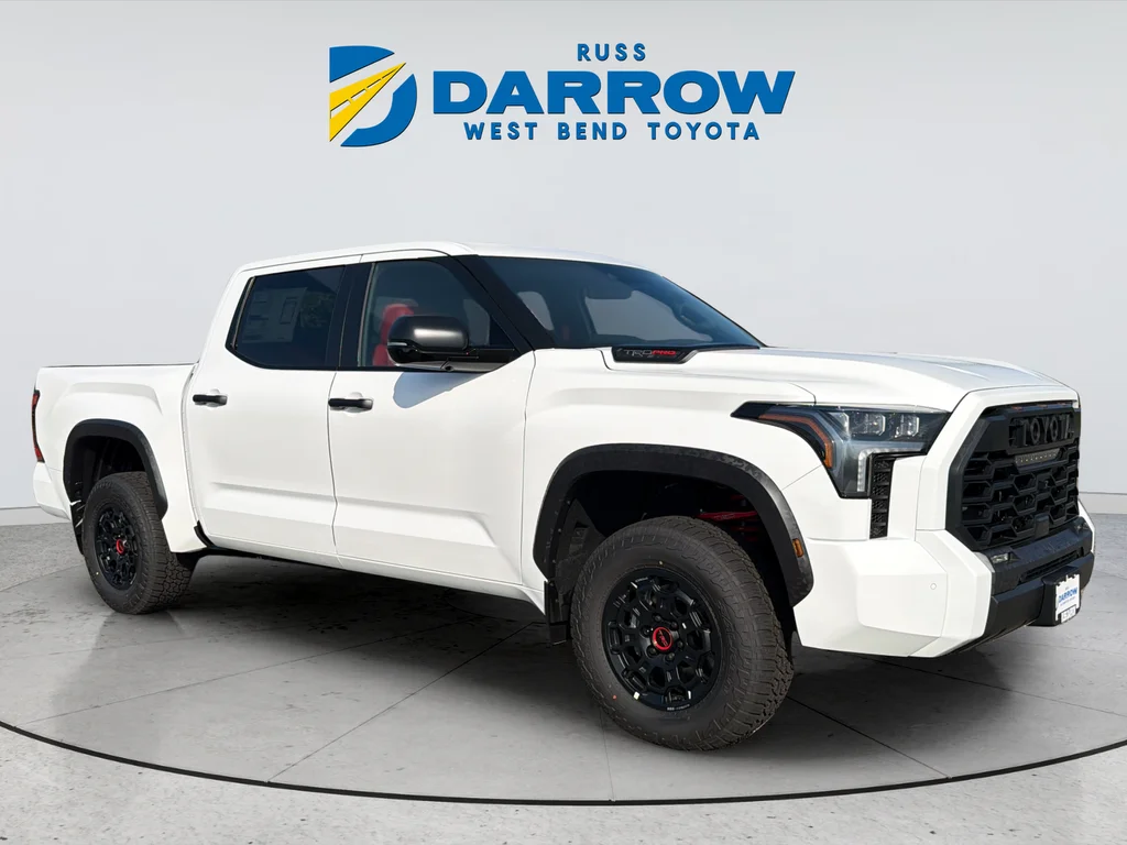 New 2026 White Toyota TRD PRO 4 WHEEL DRIVE image 7