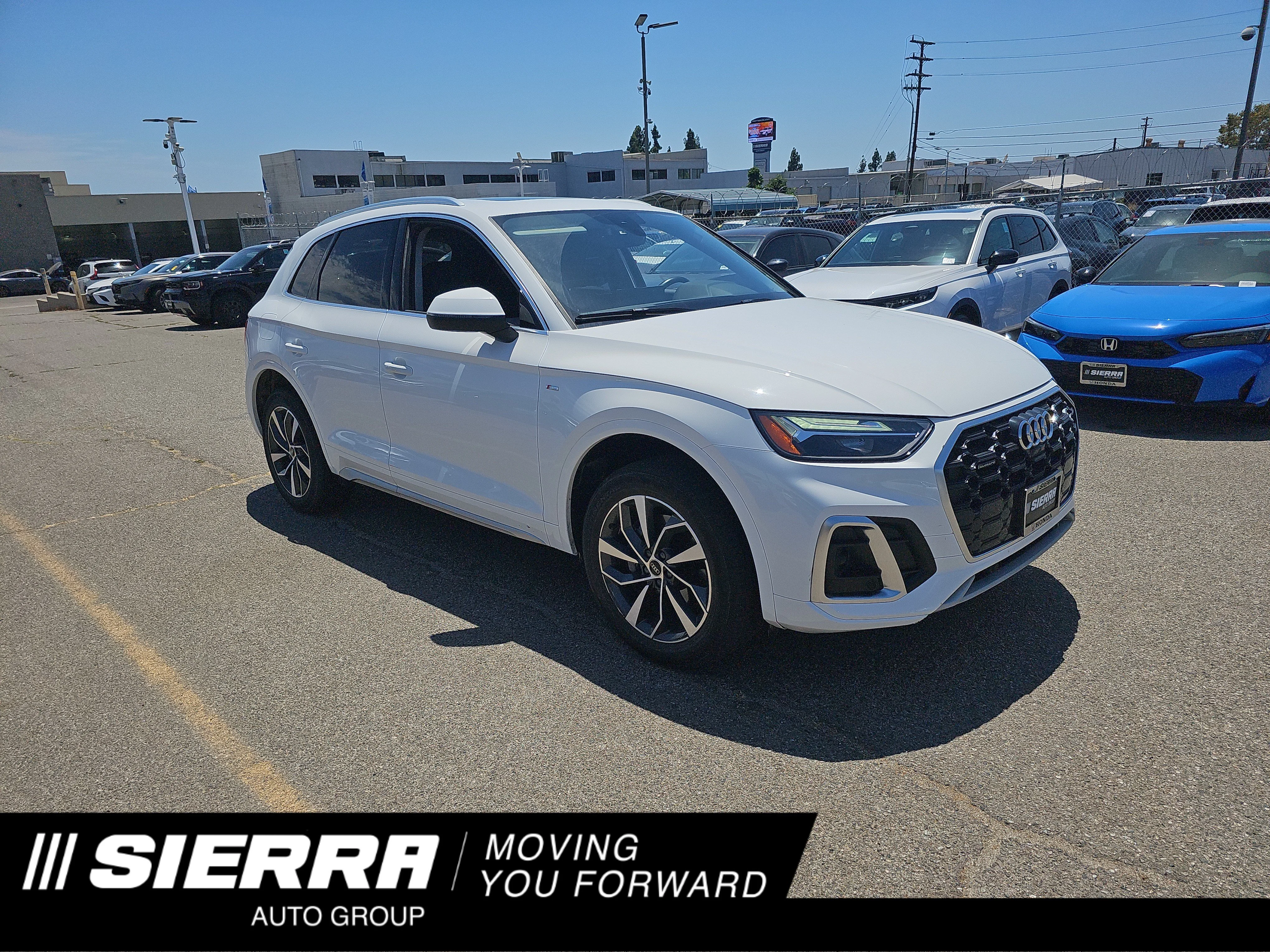 Used 2024 White Audi S line Premium Plus image 1