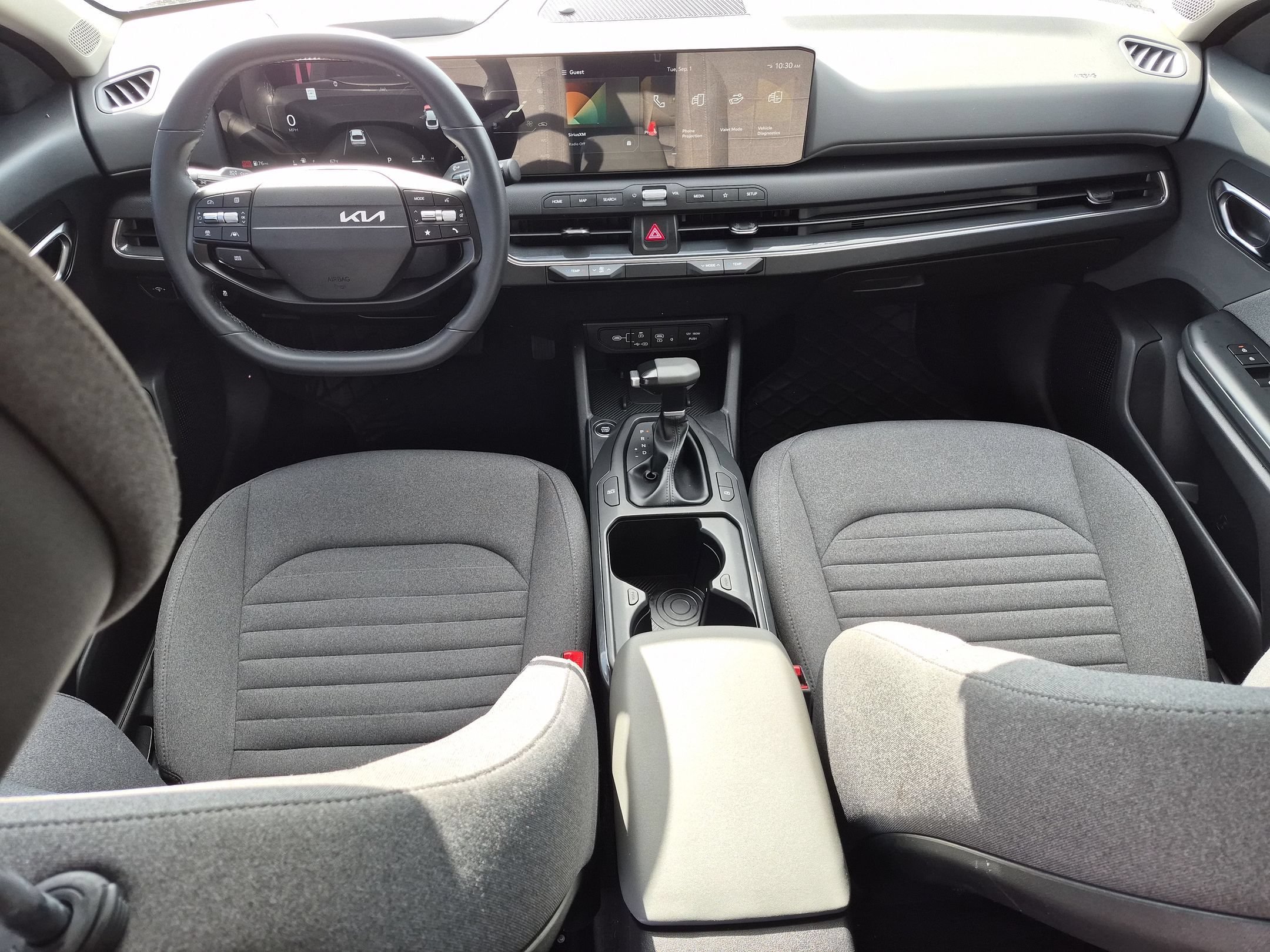 Used 2025 Currant Red Kia EX image 27