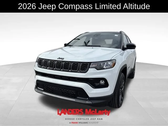 New 2026 Bright White Clear-Coat Exterior Paint Jeep Limited image 2
