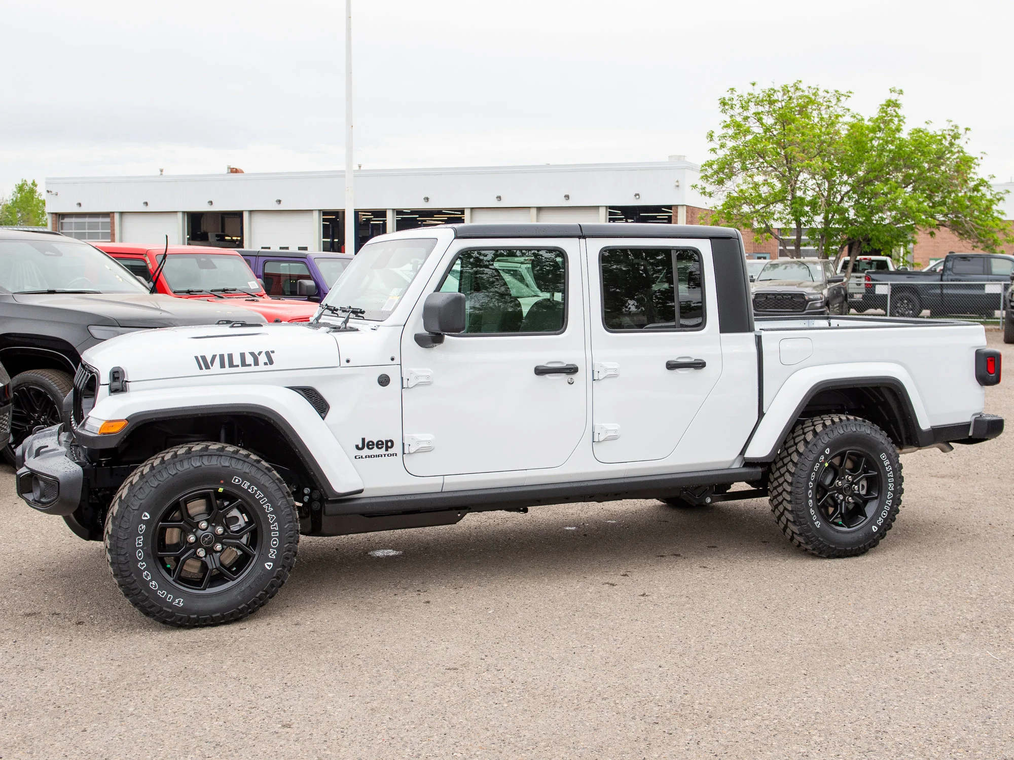New 2026 White Jeep Willys* image 3