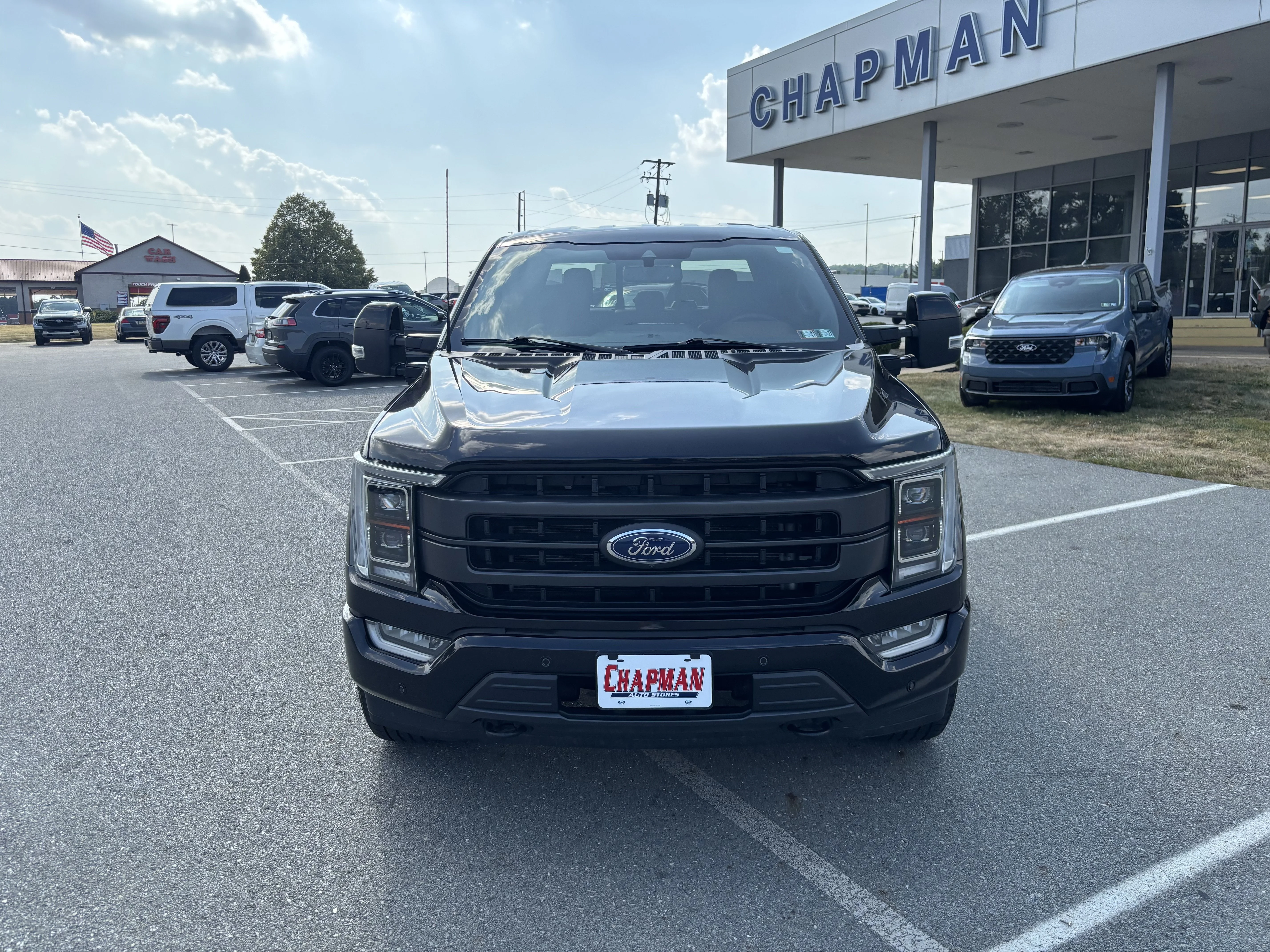 Certified Used 2023 Black Ford Lariat image 2