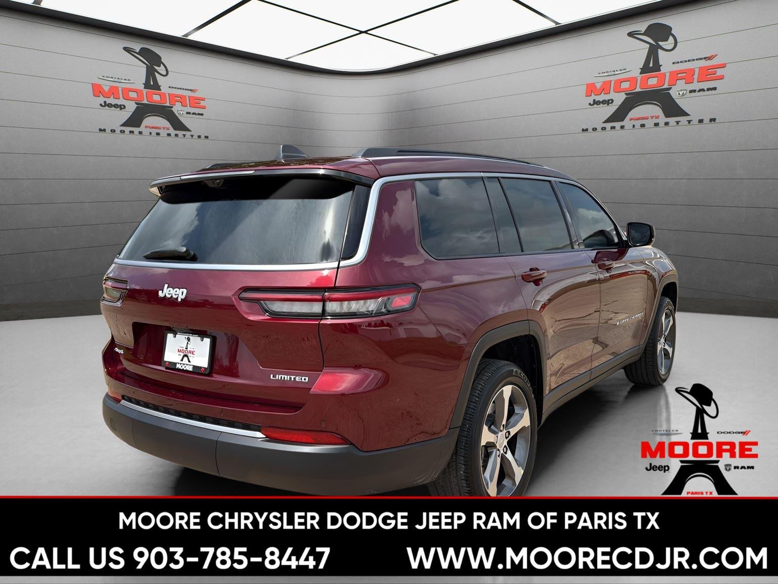 New 2026 Velvet Red Pearl-Coat Exterior Paint Jeep Limited image 8