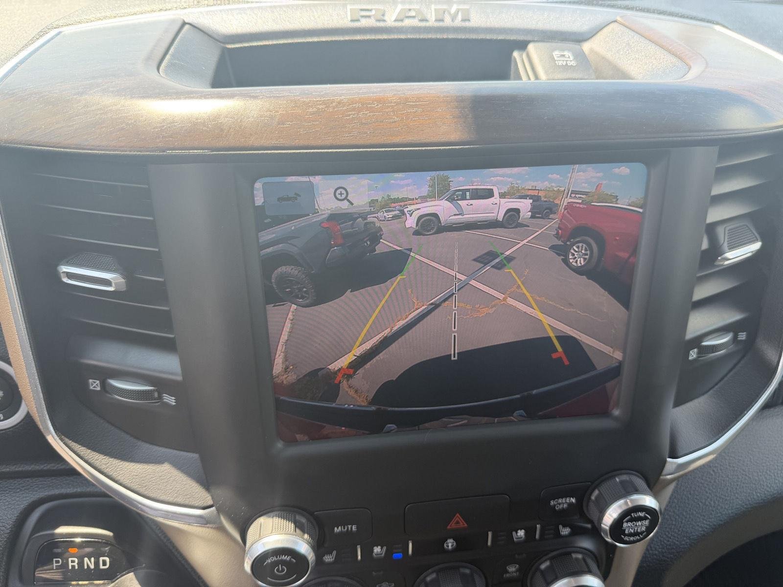Used 2022 Flame Red Clearcoat Ram Laramie image 29