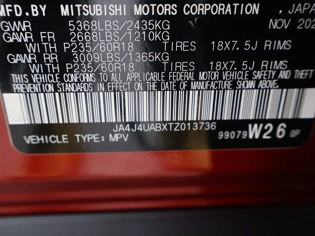 New 2026 Red Mitsubishi ES image 48