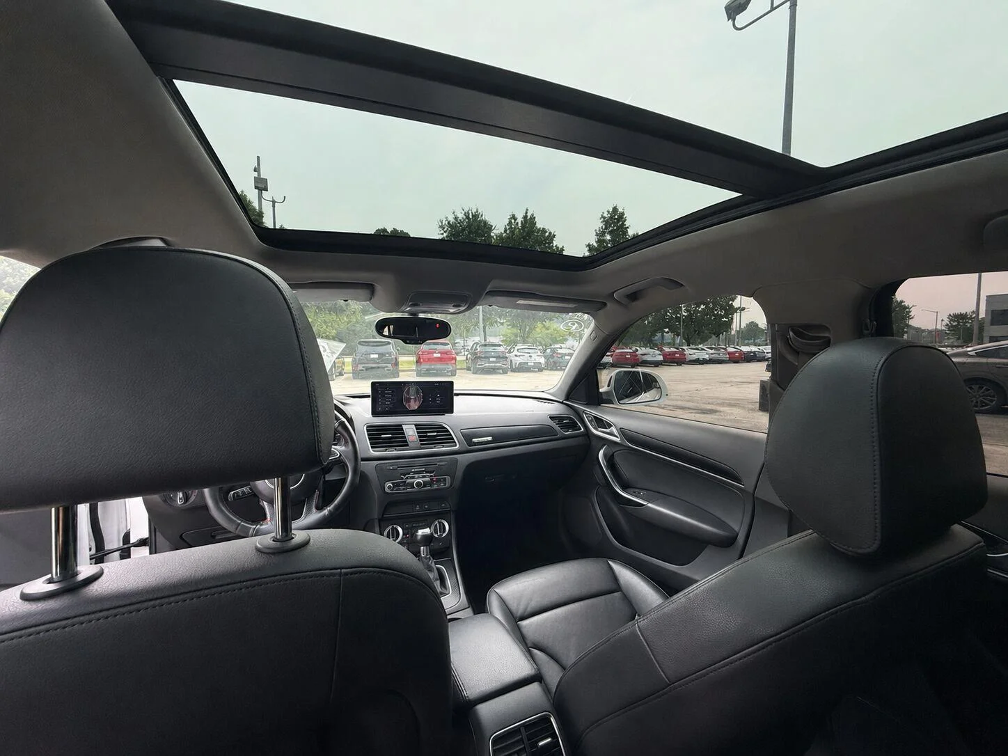 Used 2015 Glacier White Metallic Audi 2.0T Premium Plus image 9