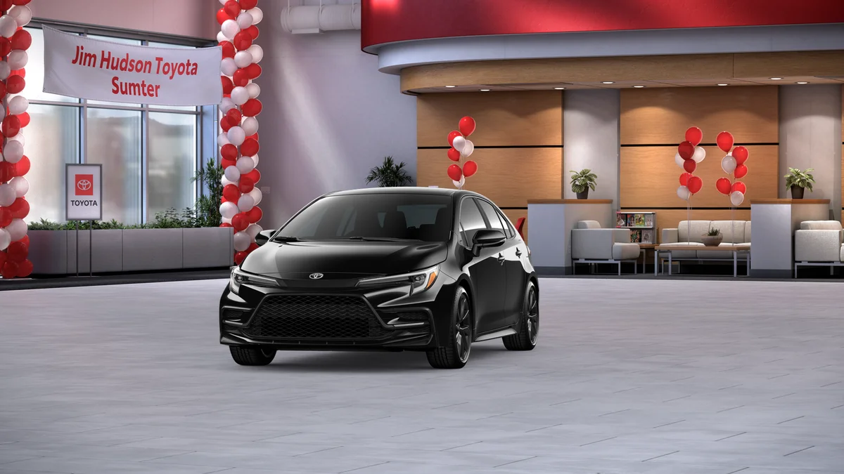 New 2026 Midnight Black Metallic Toyota SE image 70
