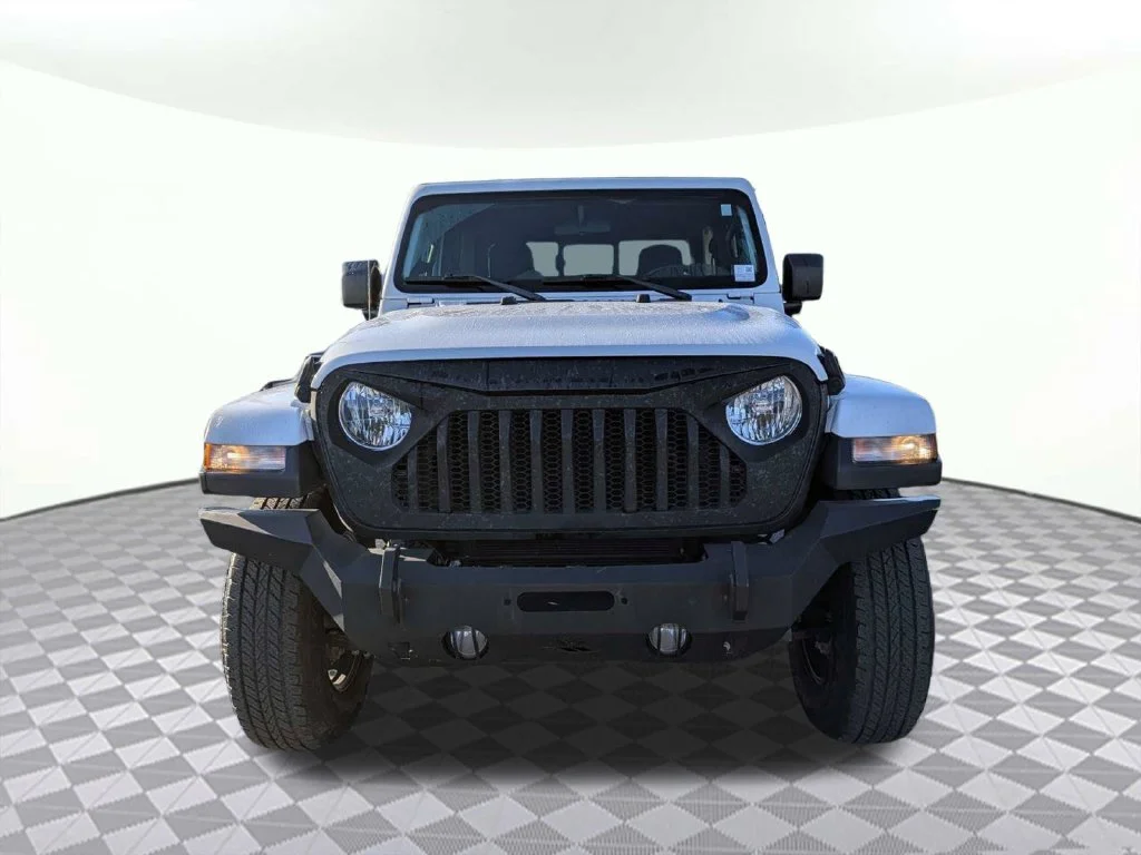 Certified Used 2021 Bright White Clearcoat Jeep Sport image 7