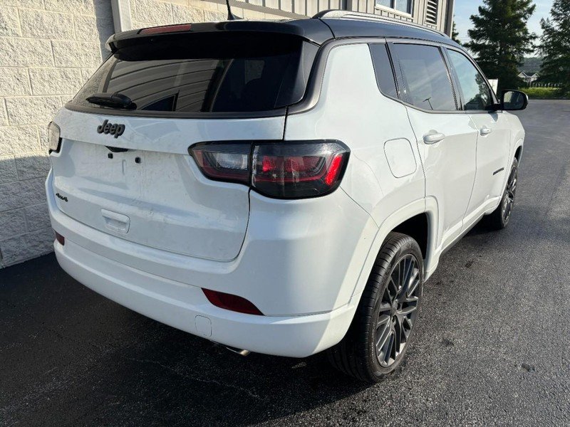 Used 2022 Bright White Clearcoat Jeep High Altitude 4x4 image 3