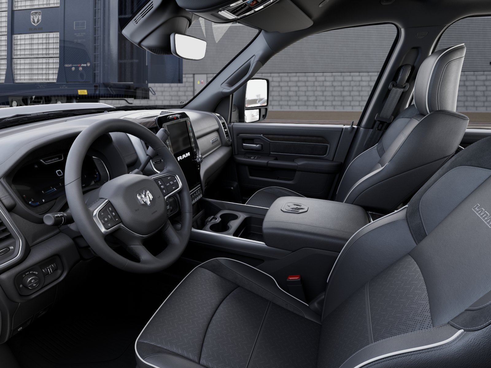 New 2026 Ceramic Gray Clear-Coat Exterior Paint RAM LARAMIE image 22
