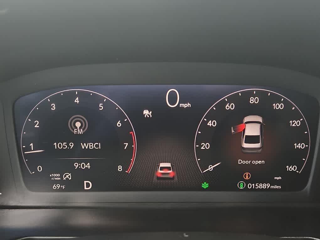Used 2024 Solar Silver Metallic Honda LX image 12