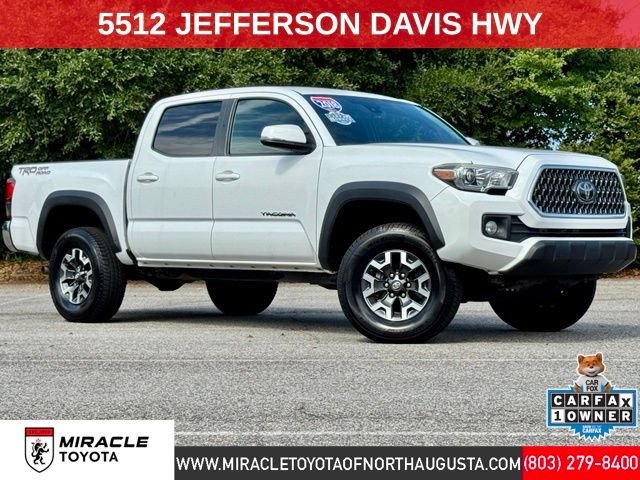 Used 2018 White Toyota TRD Off-Road image 1