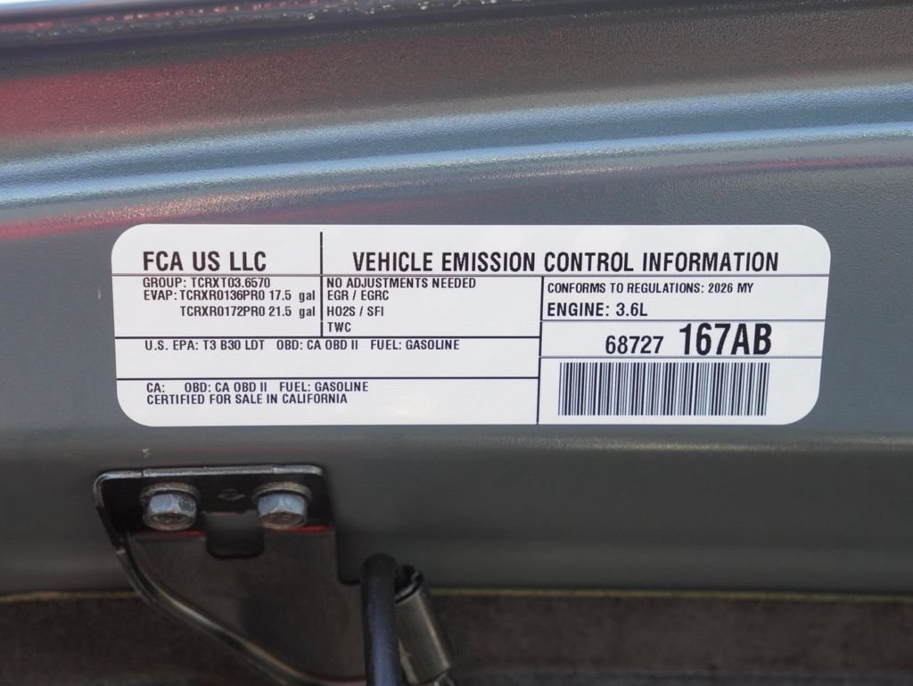 New 2026 Anvil Clear-Coat Exterior Paint Jeep Sport S image 24