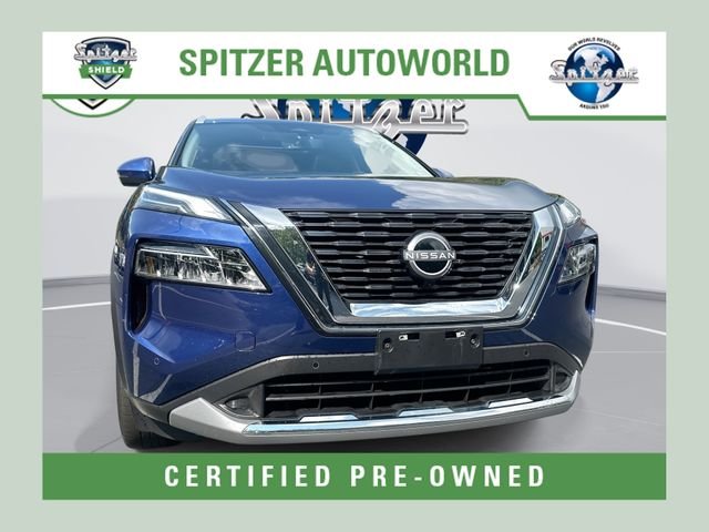 Used 2023 Blue Nissan Platinum image 1