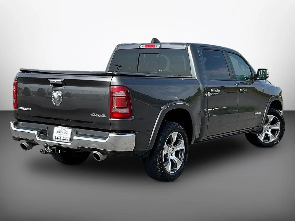 Certified Used 2019 Granite Crystal Clearcoat Metallic Ram Laramie image 6