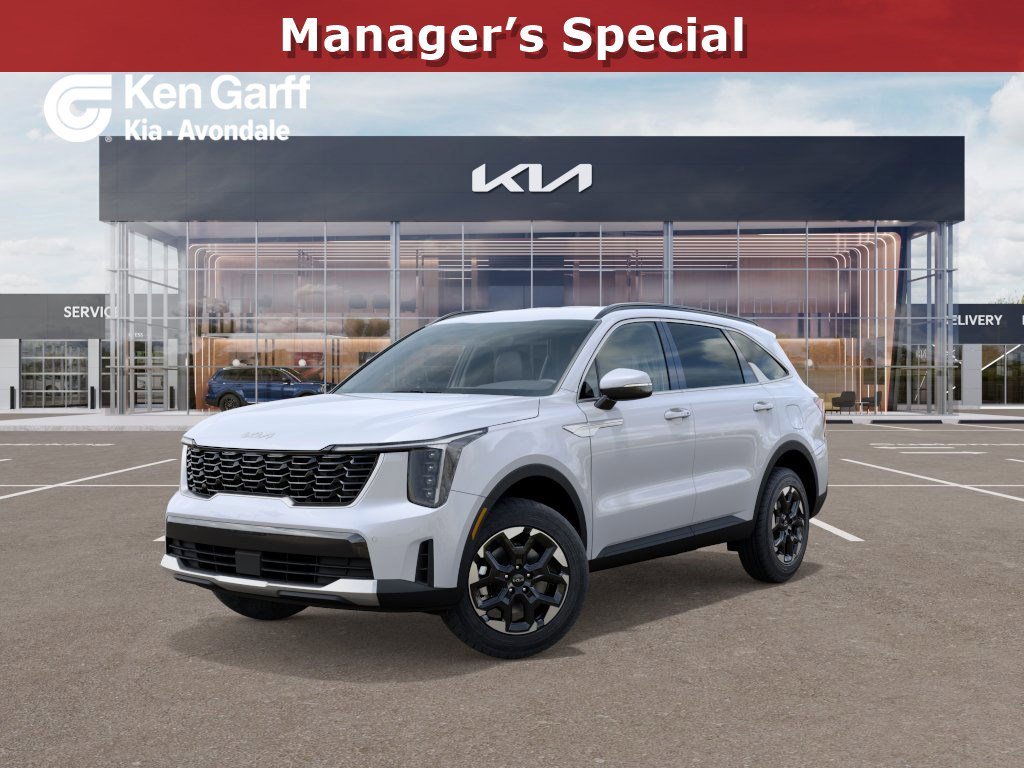 New 2026 Glacial White Pearl Kia S image 1