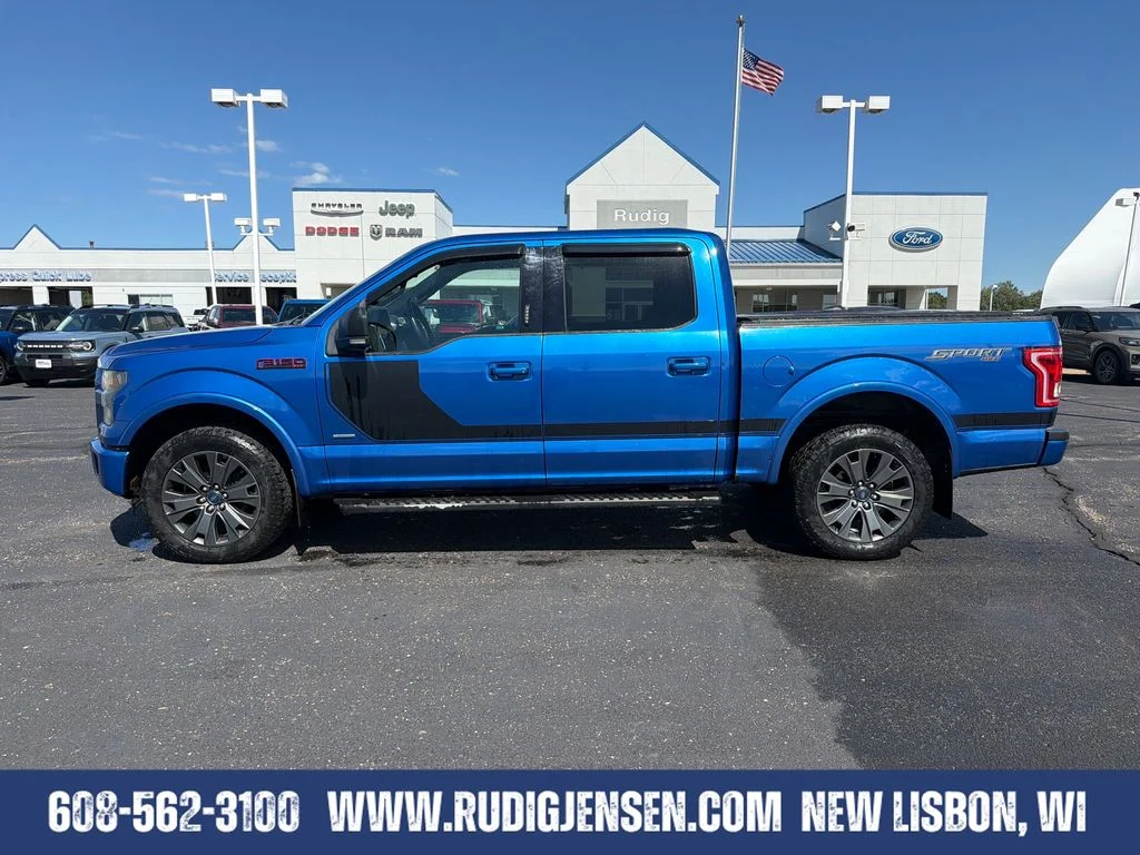 Used 2016 Ford F-150 XLT with VIN 1FTEW1EP6GFA98538 for sale in New Lisbon, WI