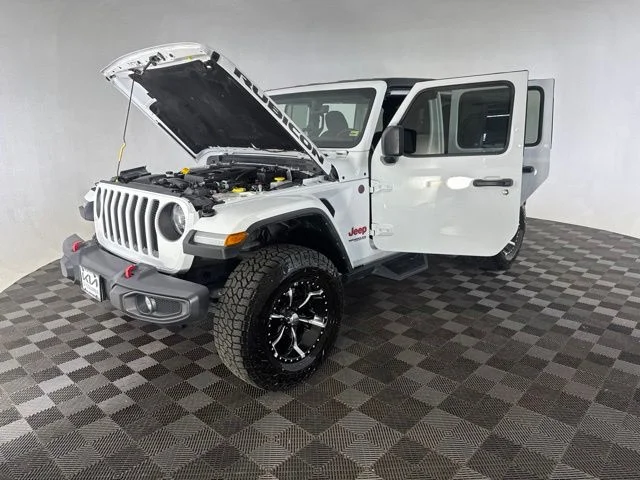 Used 2022 White Jeep Unlimited Rubicon image 12