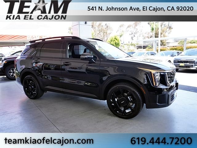 Used 2024 Black Kia X-Line EX image 9