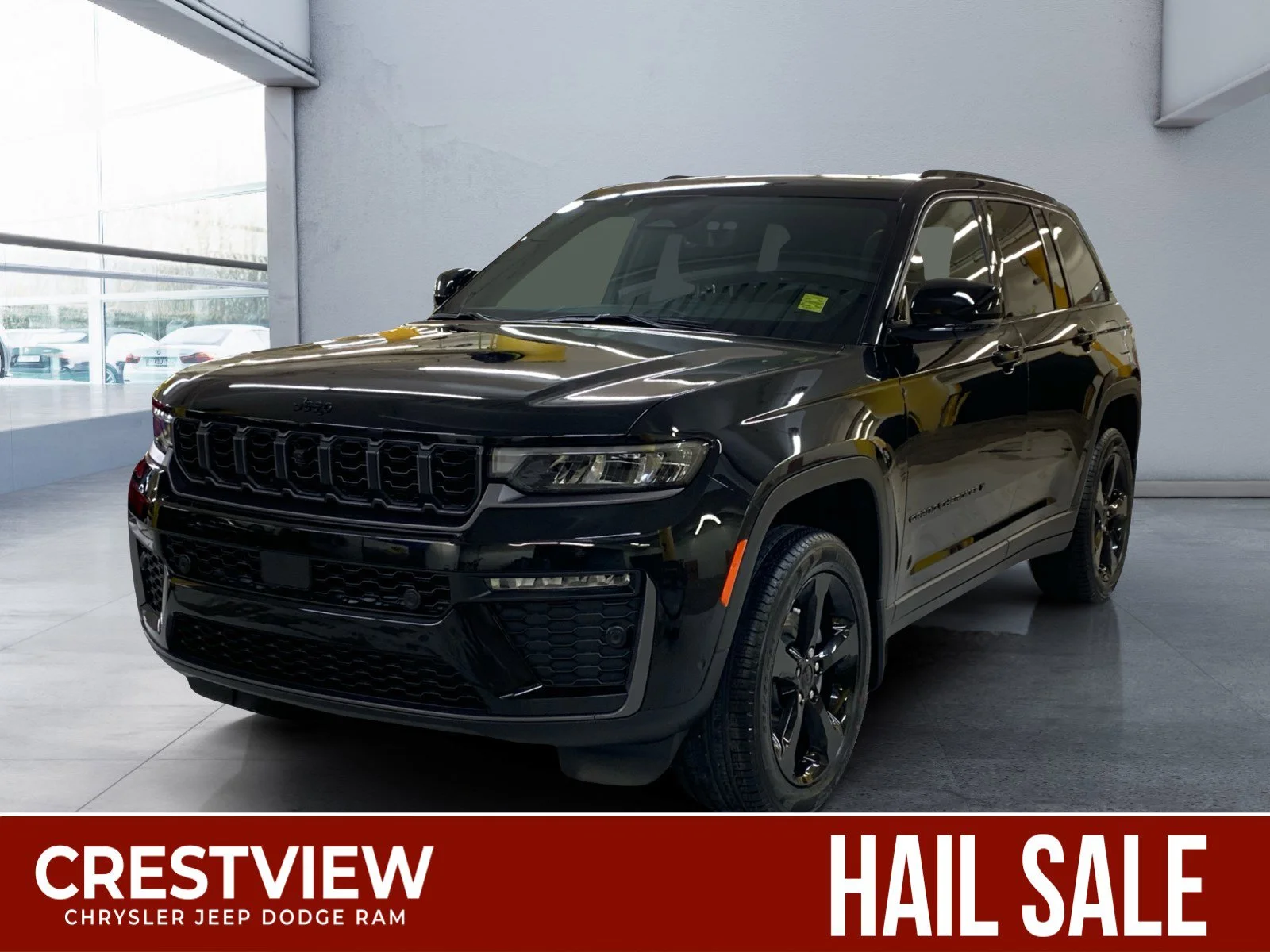 New 2026 Diamond Black Crystal Pearl Jeep Limited image 1