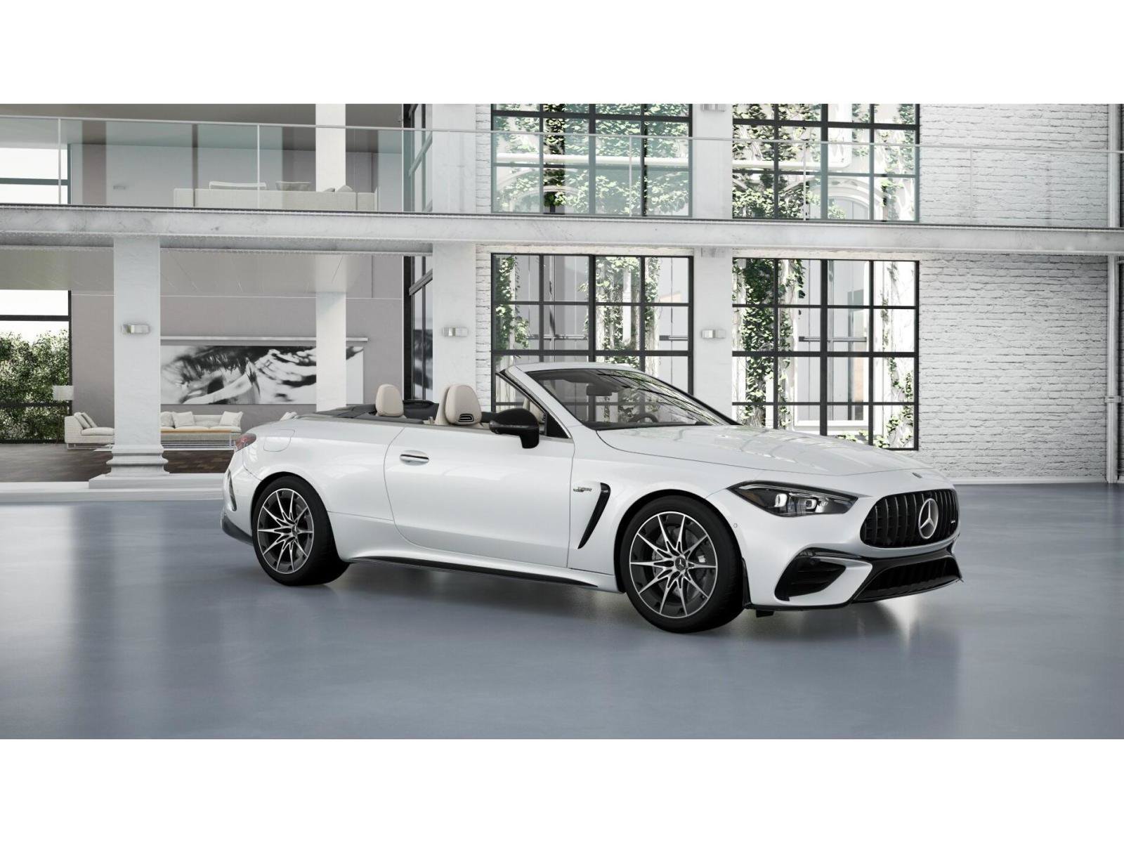 New 2027 MANUFAKTUR Moonlight White Metallic Mercedes-Benz AMG® CLE 53 4MATIC+ Cabriolet image 27