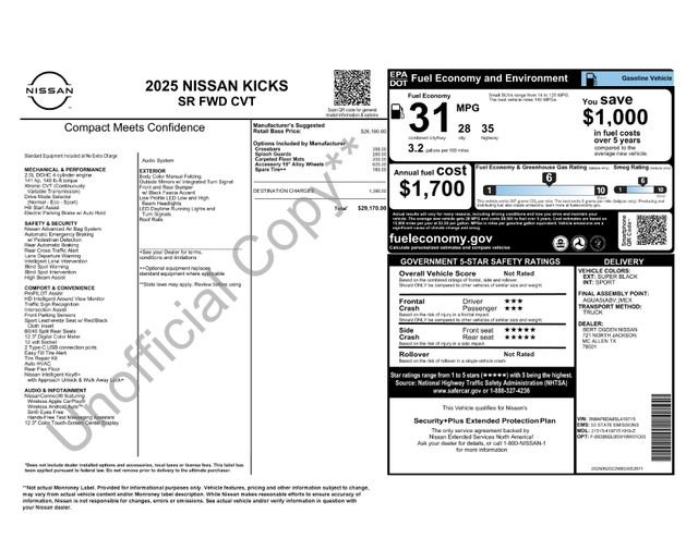 Used 2025 Black Nissan SR image 32