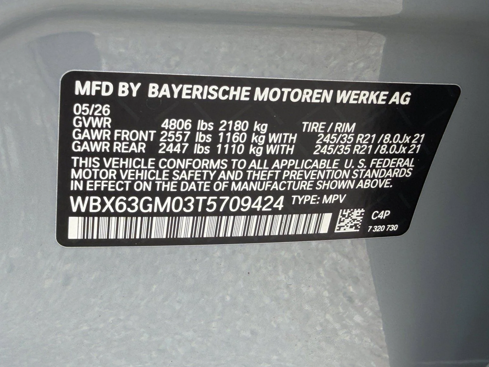 New 2026 Brooklyn Grey Metallic BMW xDrive28i image 32