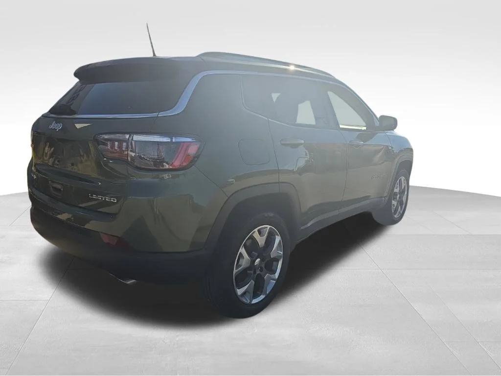 Certified Used 2021 Olive Green Pearlcoat Jeep Limited image 10