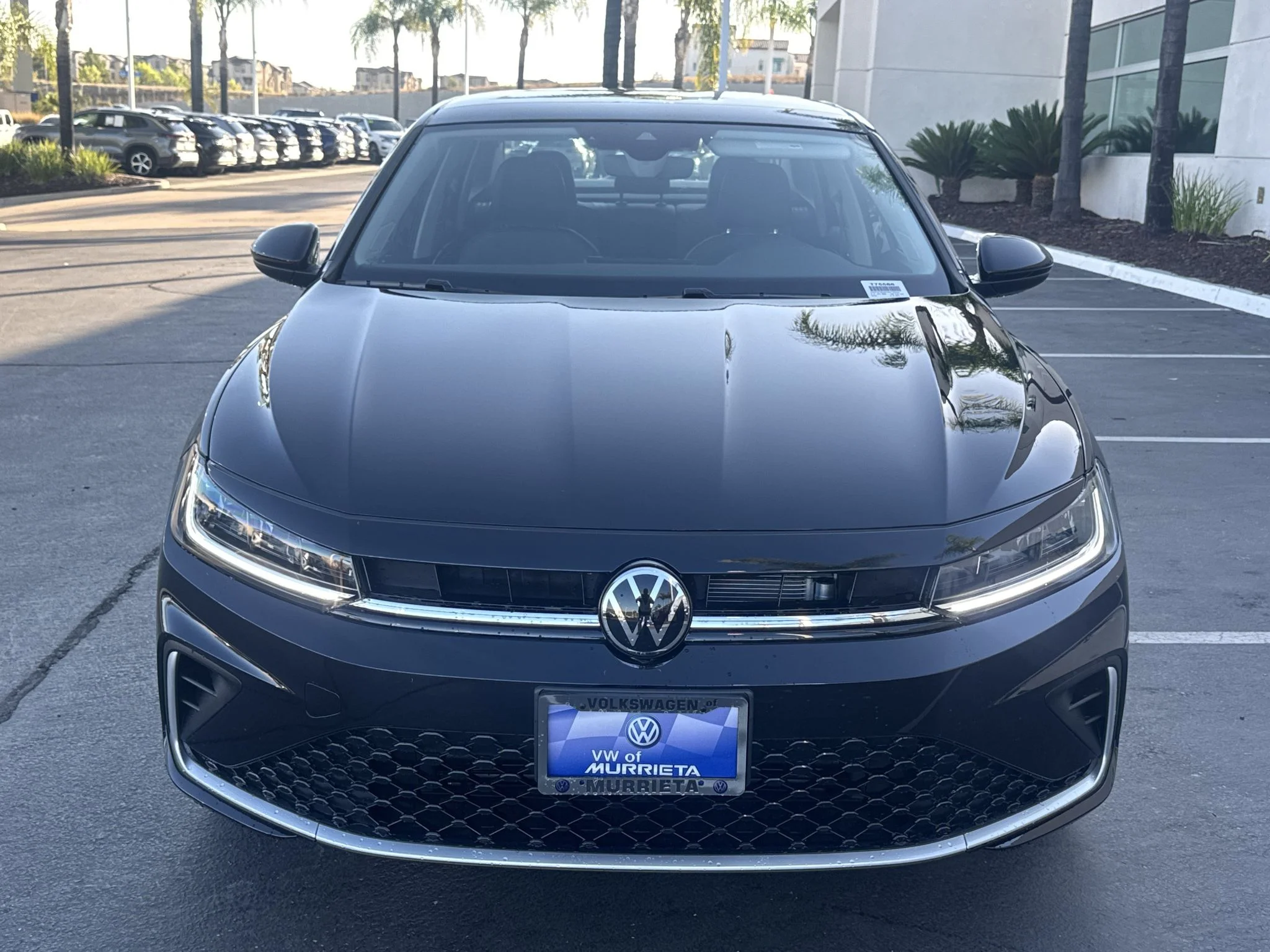 New 2026 Deep Black Pearl Volkswagen SE image 2