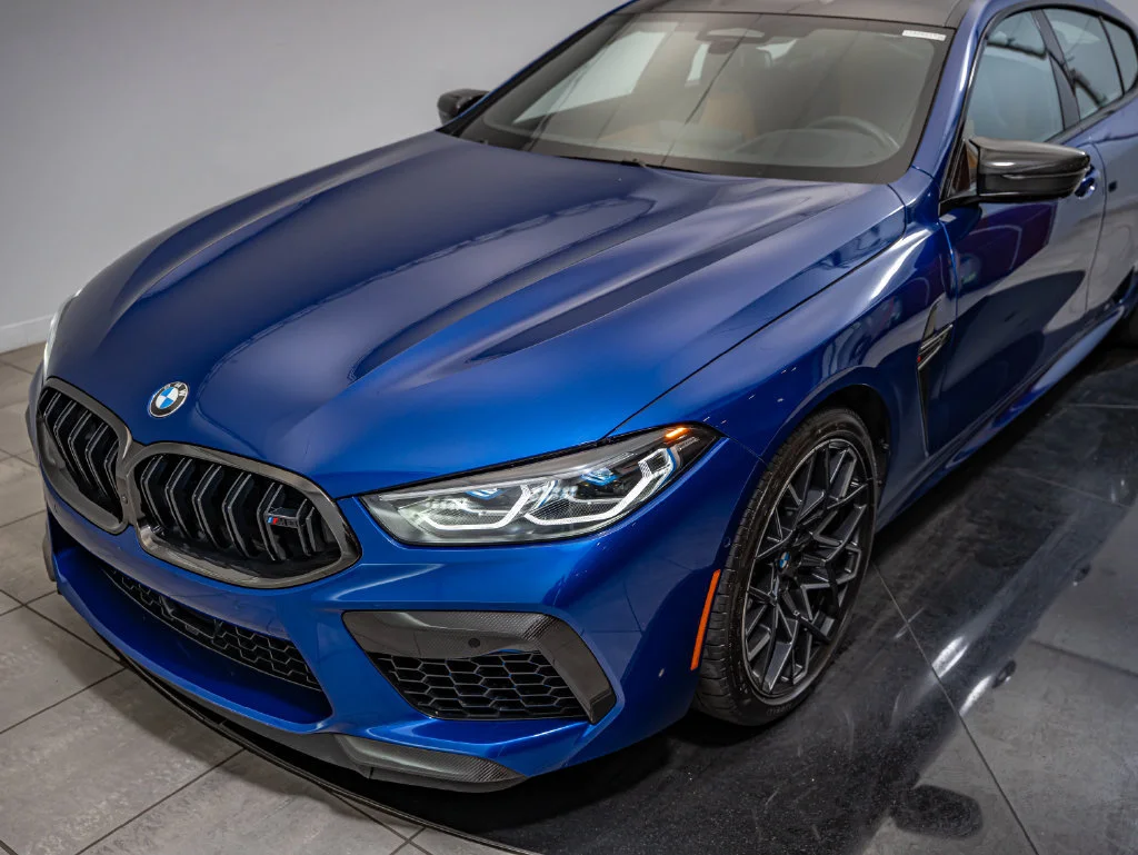 Used 2024 Marina Bay Blue Metallic BMW Competition image 15