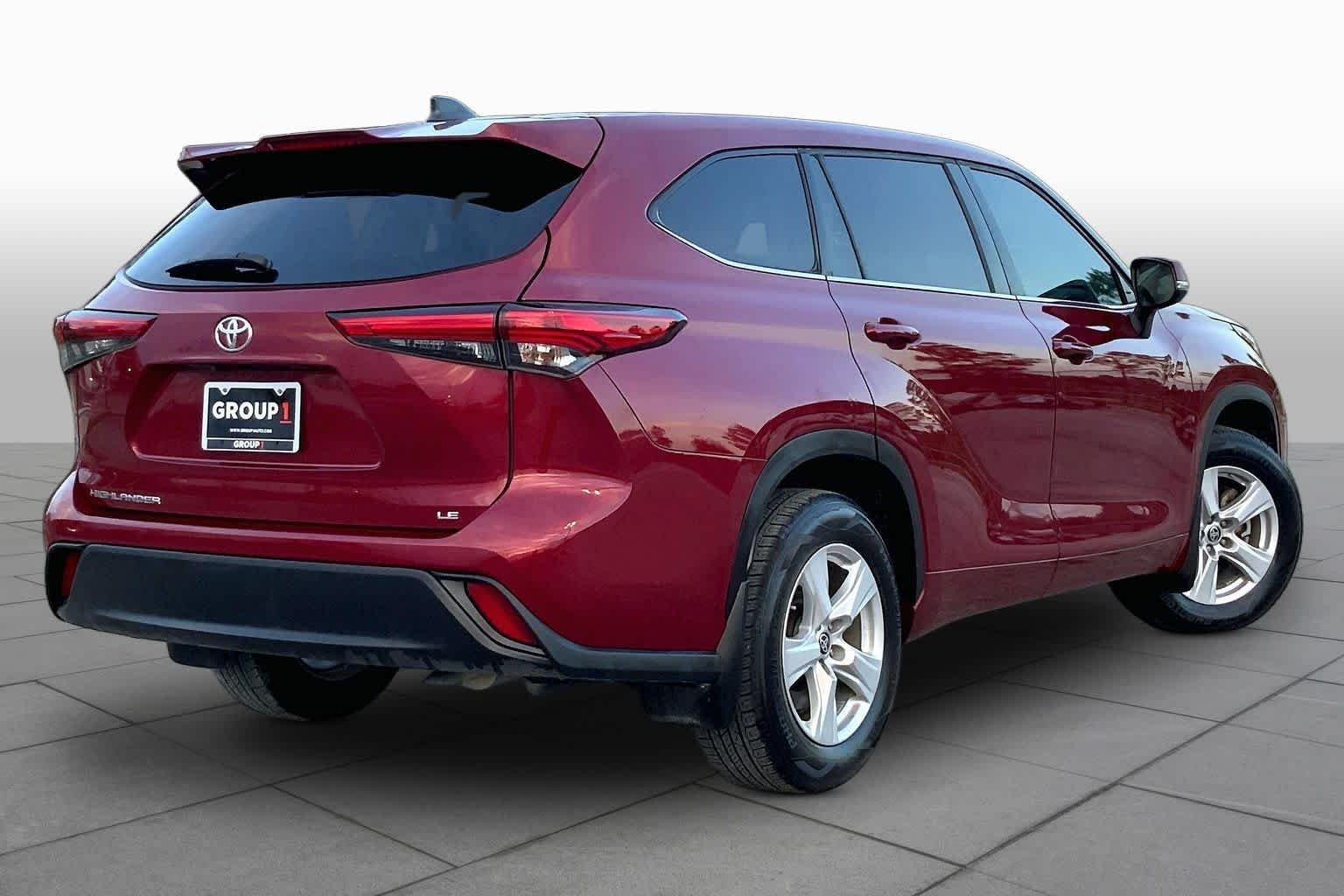 Used 2022 Ruby Flare Pearl Toyota LE image 13