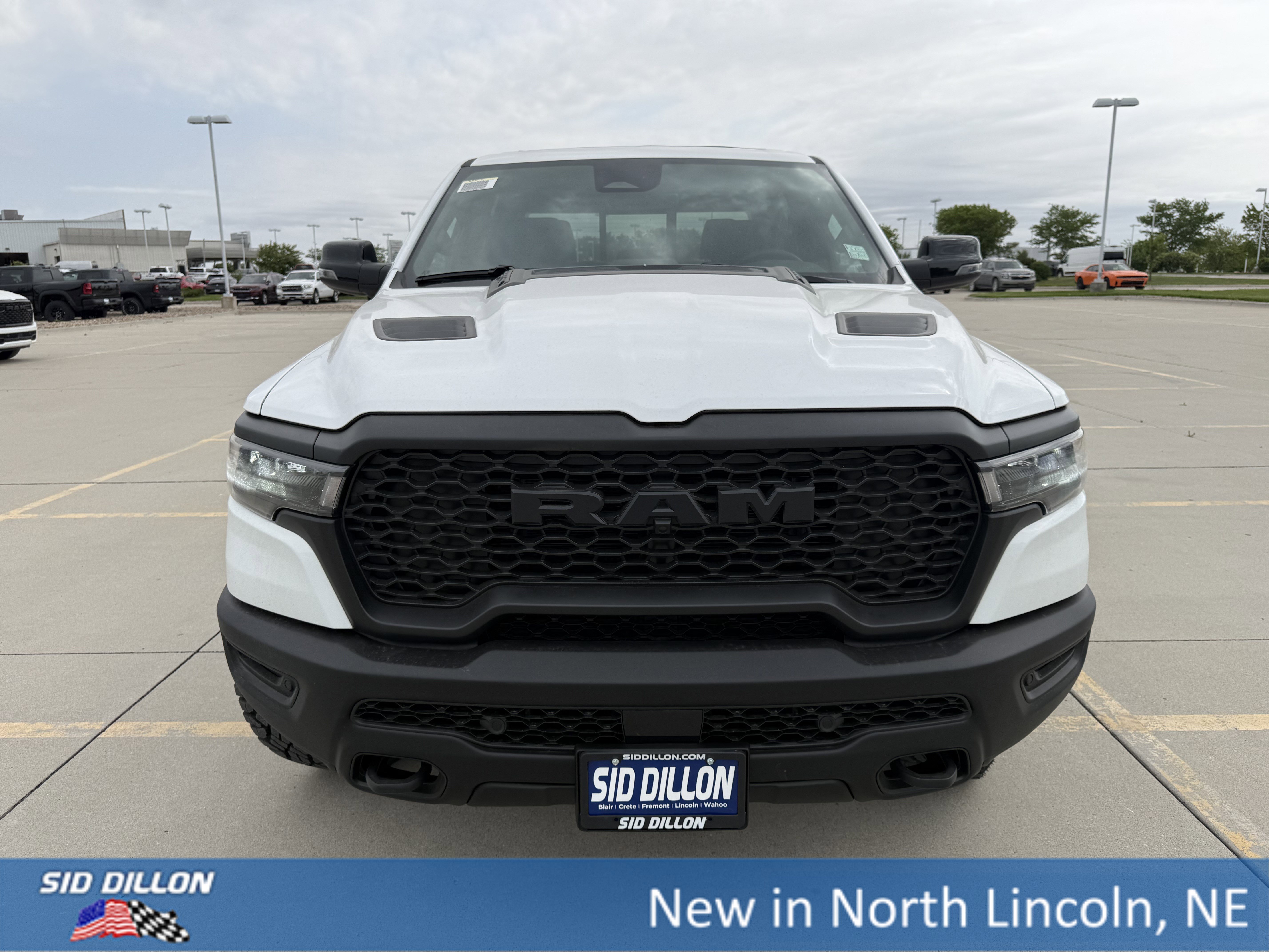 New 2026 Bright White Clear-Coat Exterior Paint RAM Rebel image 3