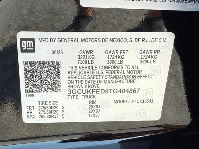 New 2026 Black Chevrolet LT Trail Boss image 20