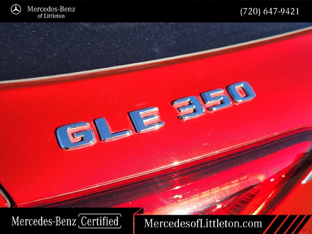 Certified Used 2021 Red Mercedes-Benz GLE 350 image 11