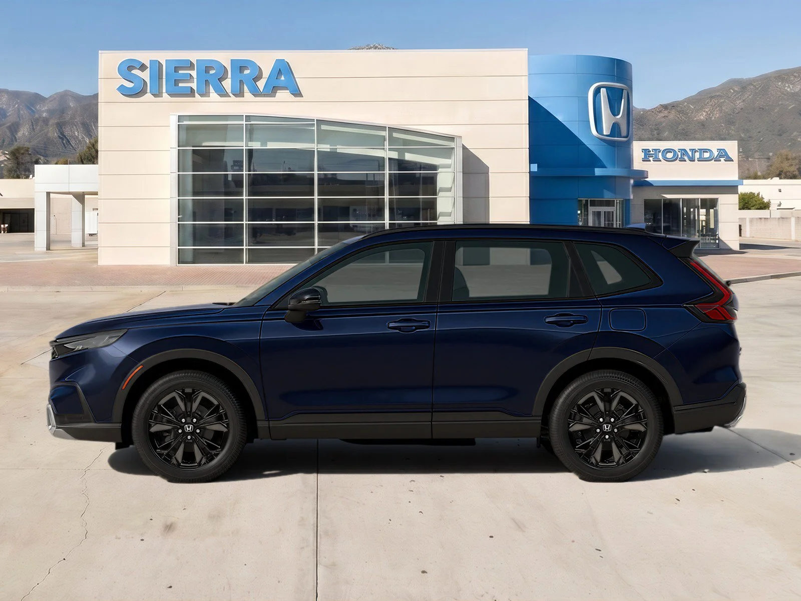New 2026 Canyon River Blue Metallic Honda AWD Sport Touring Hybrid image 2