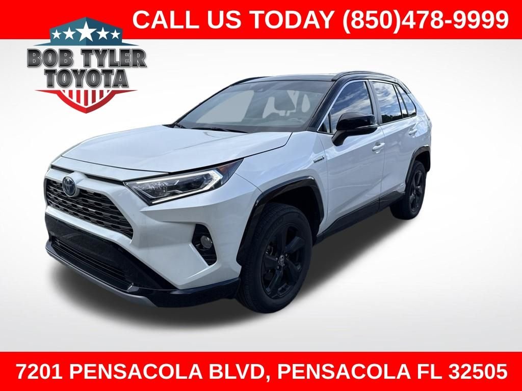 Used 2021 White Toyota XSE image 1