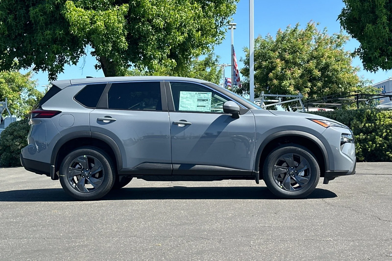 New 2026 Boulder Gray Pearl Nissan SV image 3