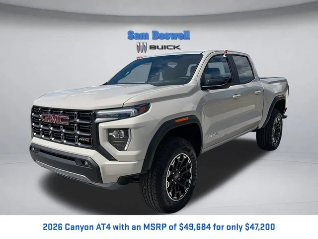 2026 GMC Canyon AT4