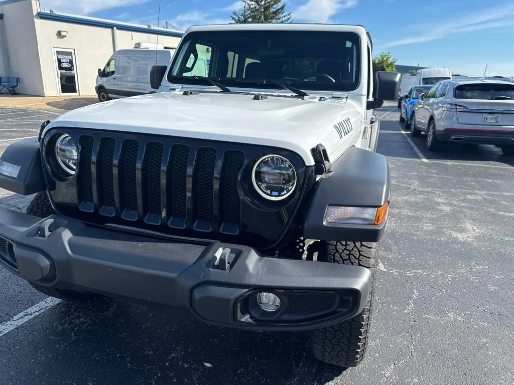 Used 2022 White Jeep Unlimited Willys image 49