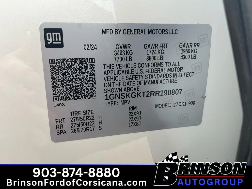Used 2024 Iridescent Pearl Tricoat Chevrolet High Country image 39